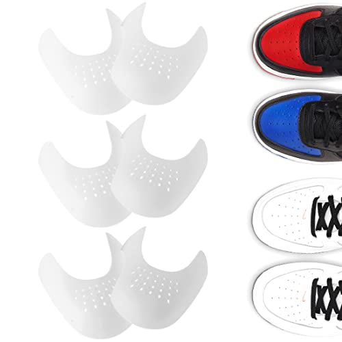HONGECB 3 Paar Anti-Falten Schuhe Schutz, Schuhe Falten Schutz, Verhindern Turnschuhe Schuhe Falte Vertiefung, Zehe Box, Crease Protector, Schuhfaltenverhinderer für Herren Größe UK 7-13 / EU 40-46 Cover