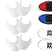 HONGECB 3 Paires - Protecteurs de Chaussures, Bouclier de Chaussure, Anti Plis Chaussure, Empêcher le Froissement des Chaussures de Baskets, Améliorer Orteil boîte Les Plis, Hommes EU 40-46, Blanc