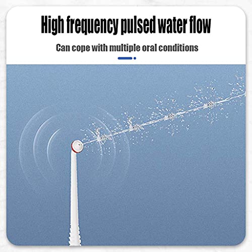 Flosser d'eau pour les dents avec réservoir 500ml et 4 buses de jet - 6