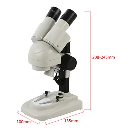 Microscopio para niños y soldadura PCB binocular estéreo con luces LED 5