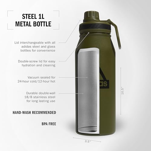 Image of adidas Metal Water Bottle 1L