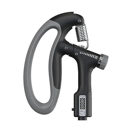 PAVITYAKSH ADJUSTABLE COUNTING GRIP Electronic arm Muscle Training 10-100KG Digital Hand Dynamometer Grip (B0CDX1X8B9) Amazon Price History, Amazon Price Tracker