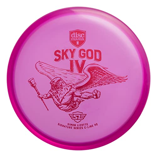 Discmania C-Line P2 Disc Golf Putter Simon Lizotte Signature Sky God 4 C-Line P2 (173-176G) (Colors Will Vary) #TOP1
