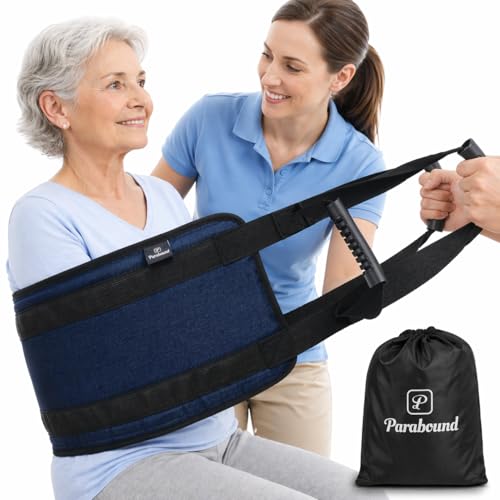 Parabound Transfer Sling For Elderly And Disabled, Lift Assist Gait Belt For Seniors, Patient Lift Sling Mobility Aid, Transfer Belt Lifting Strap For Senior Home Care Device