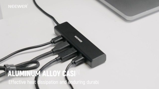 Dock d′extension Type C 4 Hub USB pour téléphone mobile, ordinateur, console de