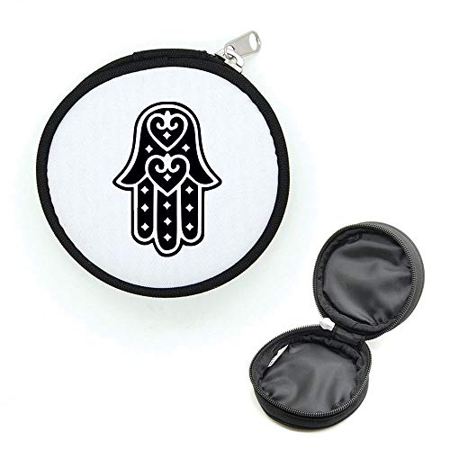 Mygoodprice Geldbörse mit Reißverschluss der Hand der Fatima