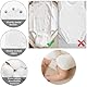 XINTANGXIA 4 Stück Body Verlängerung Druckknopf Baby Baby Body Extender Längenverstellbar Weiß Einstellbare Länge Baby für Baby Bodies,Strampler Weste