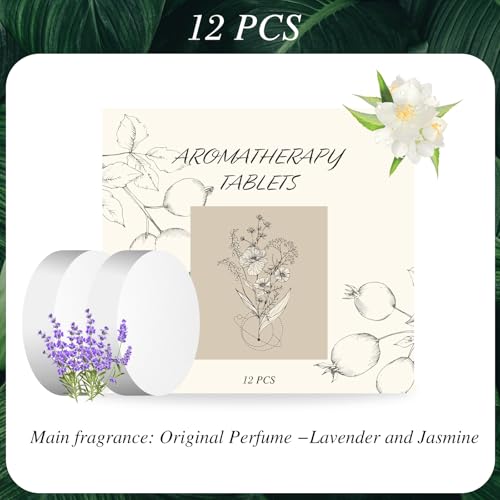 Image of 12Pcs Scented Tablets - Subtle Scent (Lavender + Jasmine Scent)