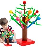Obstbaumspielzeug, Baubaumspielzeugset | Feinmotorikspielzeug - Pädagogische DIY-Puzzles zum Zerlegen, Bausteine ​​fördern die kognitiven Fähigkeiten, Lernspielzeug für die Hand-Auge-Koordination für