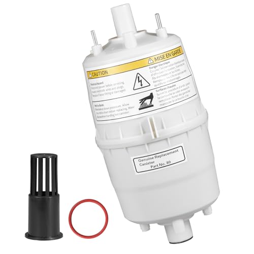 Roocn Upgrade 80 Steam Canister for Aprilaire Humidifier Replacement for Models 800 801 865 866 80 | OEM Compatible Steam Humidifier Canister | 1-Pack