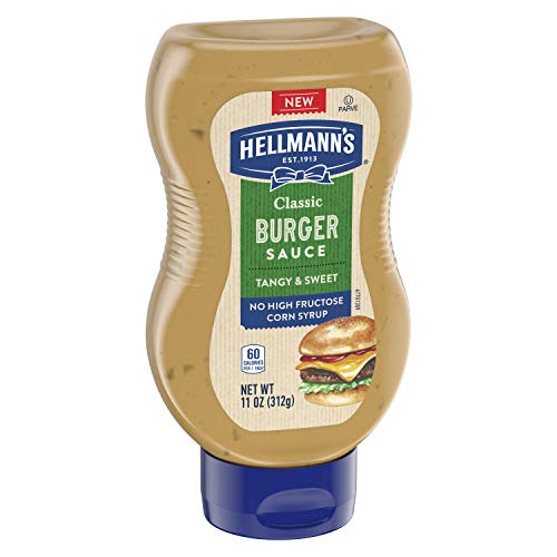 Hellmann’s Classic Burger Sauce Condiment 11 oz