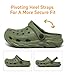Toddler Boys Girls Garden Clog Slip On Slide Sandals Beach Shoes Army Green