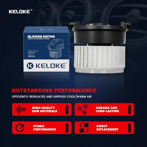 Image of KELOKE Rear HVAC Heater Blower Motor Fan Compatible with Toyota & Lexus