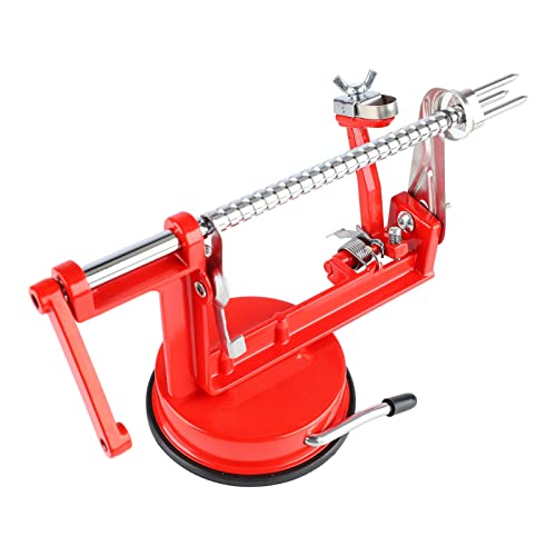 Miniatura 7 de Peladora Eléctrica Multifuncional Para El Hogar, Peladora De Patatas Y Frutas, Herramienta De Cocina, Peladora De Peras Con 8 Cuñas, Rebanadora De Manzanas Y Descorazonadora,