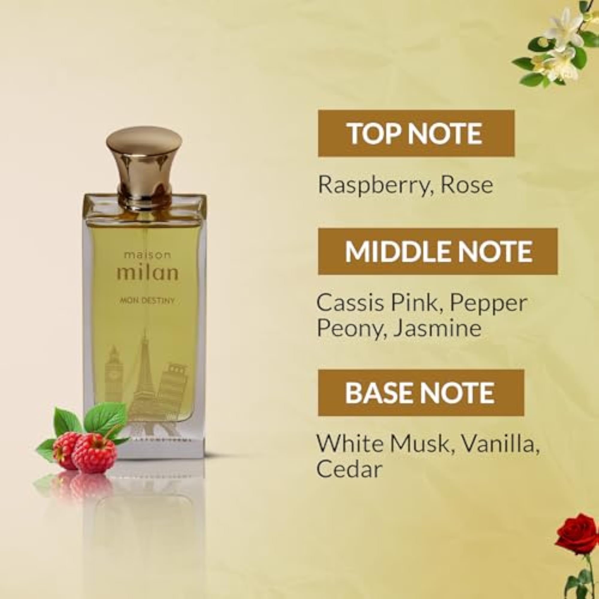 Mon Destiny Luxury Eau De Parfum for Men & Women
