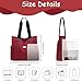 Imagen de URAQT Bolso de Hombro de Nailon para Mujer 34*31cm