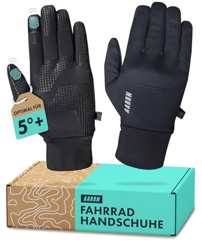 AARON Gloves Fahrradhandschuhe für Damen und Herren - rutschfeste...