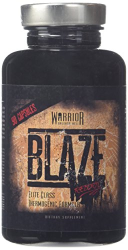 Warrior Blaze Fat Burners Strong T5 Weight Loss Slimming Aid Diet Pills 90 Caps, B69
