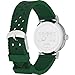 Timex Men's Peanuts Waterbury Standard 40mm Watch - Green Strap White Dial Silver-Tone Case