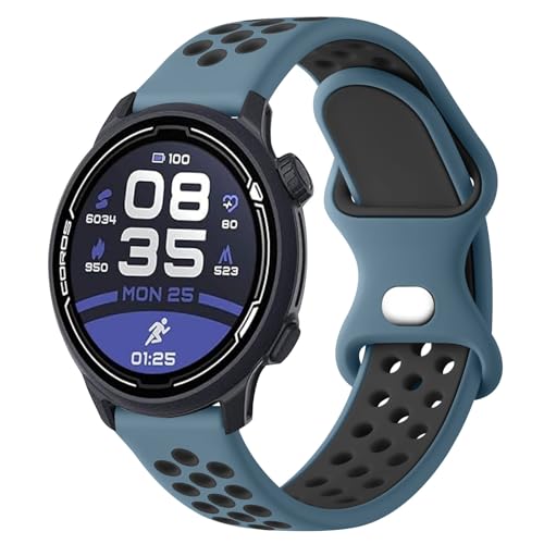 Vancle VRoh Coros Pace 2 EHb`oh/Coros Apex (42mm)Ή 20mm NCbN[XXgbv ʋCXgoh jp (u[O[ubN)