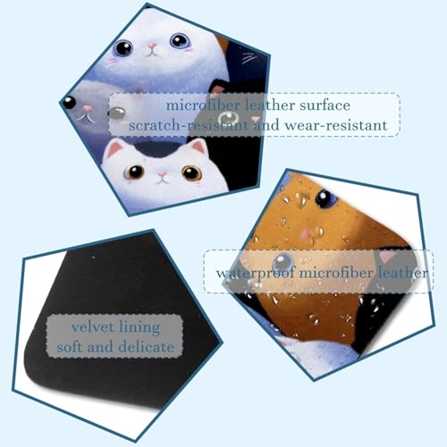 Funda para portátil de gatos que evita golpes y arañazos en mochilas saturadas 3