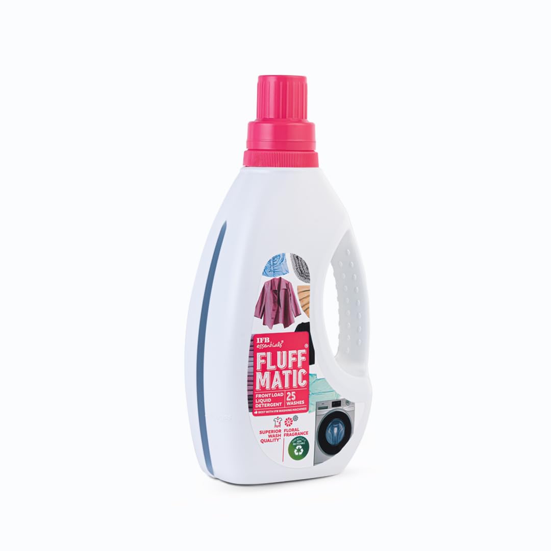 IFB essentials Fluff Matic Front Load Washing Machine Liquid Detergent (Pack of 4 * 880 ml) 3