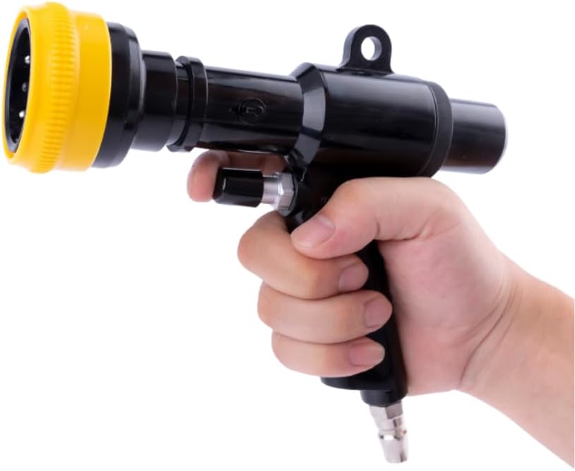 Inflation Tool Gun for Dunnage Bags Cargo Air Bag Fast Fill Inflator Inflation Gun for Big Valve Dunnage Bag