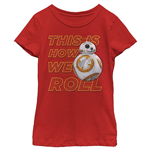 T-shirt Star Wars idée cadeau anniversaire fille vêtement rouge L