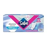 Saba Protectores Diarios Largos, 150 piezas