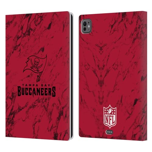 Étui cuir iPad Pro 11 M4 anti-rayures NFL Tampa Bay Buccaneers