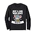 Just A Girl Who Loves Rats Mouse Costume Da Ratto Maglia a Manica