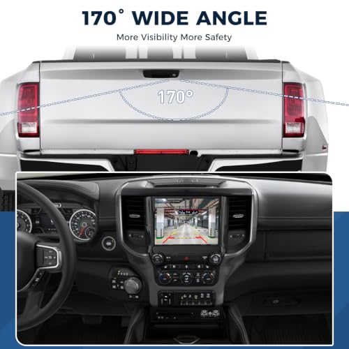 Image of Backup Camera Fit for Dodge Ram 1500 Classic 2019-2022 & Ram 1500 16-18