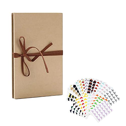 Wullwula Scrapbook Photo Album Diy Set With Photo Corners Stickers, 6 X 8 Inches Diy Photos Collection Accordion Stretchable Folding Album For Wedding Anniversary Family Memory Gift, Wullwula #TOP25
