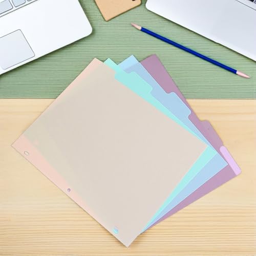 Intercalaires pour carnet pages séparatrices onglets cahier division - 7