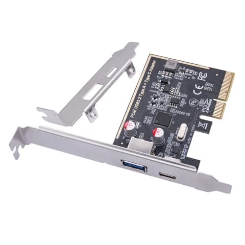 Tarjeta de expansion PCI Express X4 para acelerar su PC con puertos USB 3.2 y Tipo C