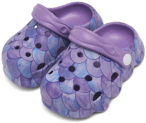 Image of INMINPIN Kids Cute Clogs Cartoon Garden Shoes Boys Girls Slides Slippers Indoor Outdoor Children Water Shower Beach Pool Sandals