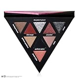 Lottie London x Harley Quinn Mad Love Eyeshadow Palette in Toxic Love, 9 shade eyeshadow palette in pastel blues and purple hues and vibrant pink shades