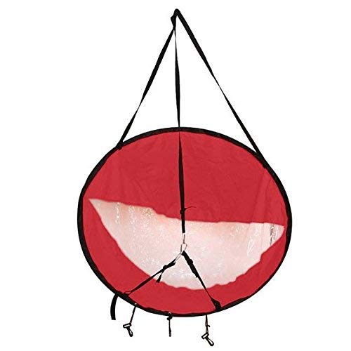 image for Kixnor 42 inches Foldable Kayak Downwind Paddle Wind Sail Instant Popu