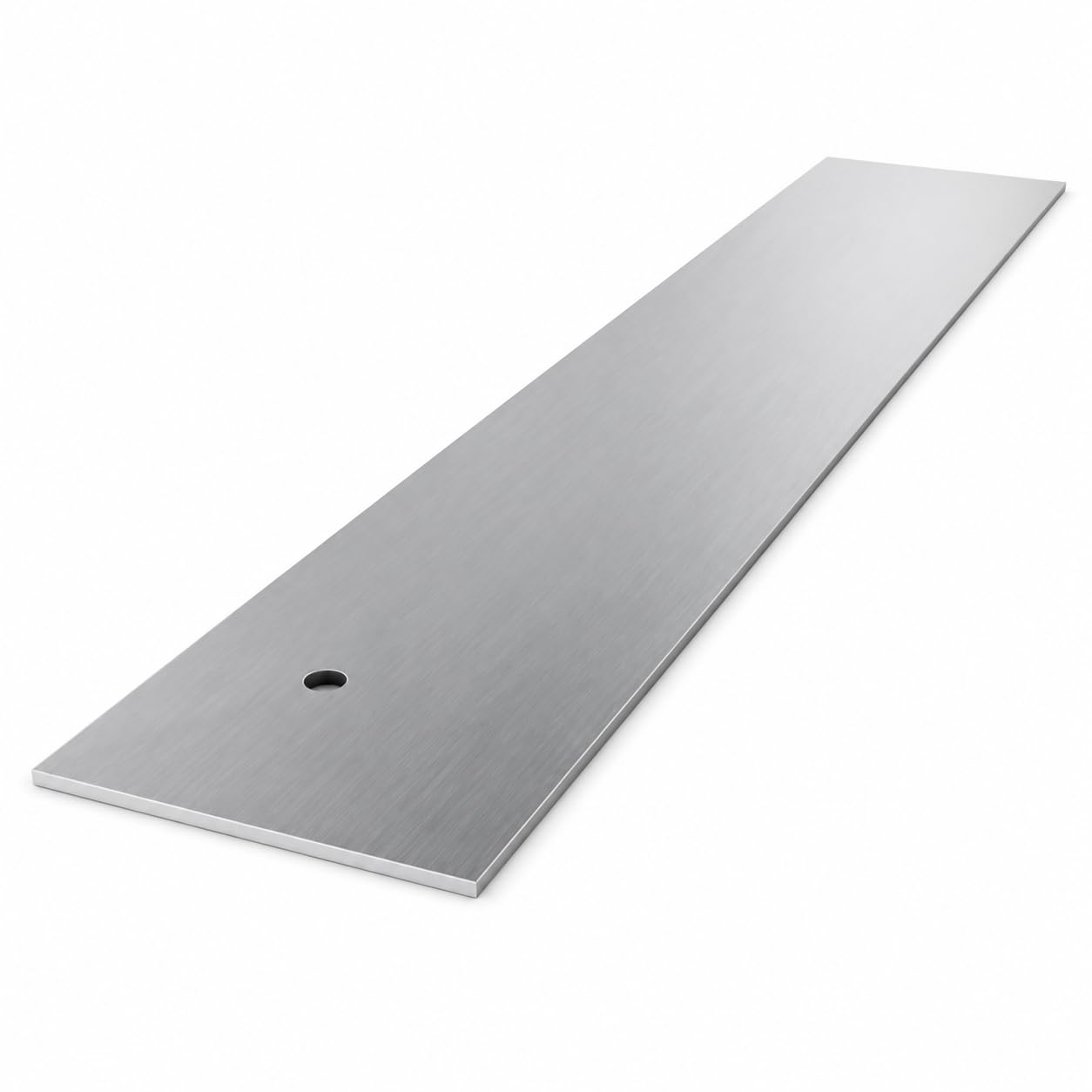 Plinthe Anti-Rongeurs Inox 1 m – Bande Acier Inoxydable Ultra Résistante pour Portes, Bas de Murs et Entrepôts – Barrière Durable Contre les Nuisibles