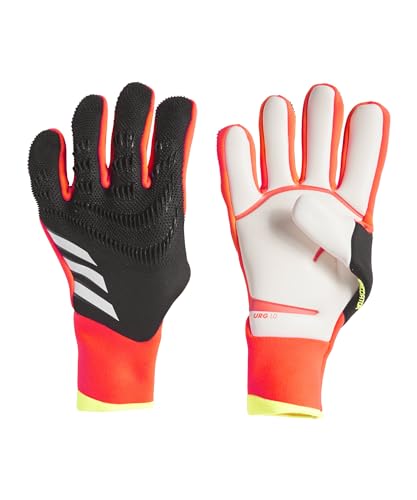 adidas Equipment - Torwarthandschuhe Predator Pro FSP TW-Handschuhe Energy Citrus schwarzrotgelb 11,5