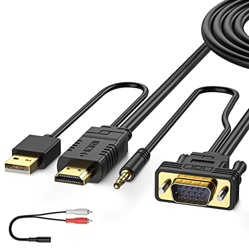 VGA HDMI P[uVGA HDMI ϊP[u 15M VGA HDMI ϊ A_v^[P[u VGA to HDMI o͕ϊA_v^ VGA HDMI rfIϊ A_v^ VGA  HDMI o̓P[u 1080P 60Hz]