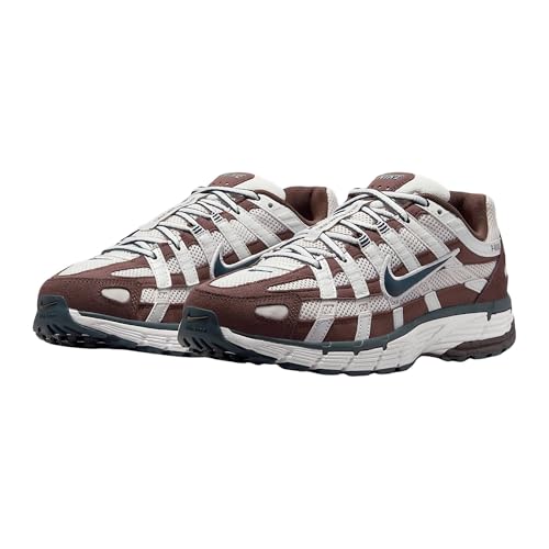 Nike P-6000 Women's Shoes (HV8972-001, Phantom/Baroque Brown/Metallic Summit White/Armory Navy)