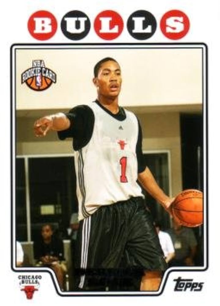 Amazon.com: 2008-09 Topps Basketball #196 Derrick Rose