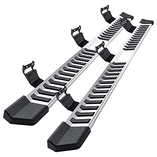Side Step Nerf Bar Running Board Replacement for Ford F-150 Crew Cab 04-14（4 Full Size Door）,6 Inch Step Pad Design,OE Style