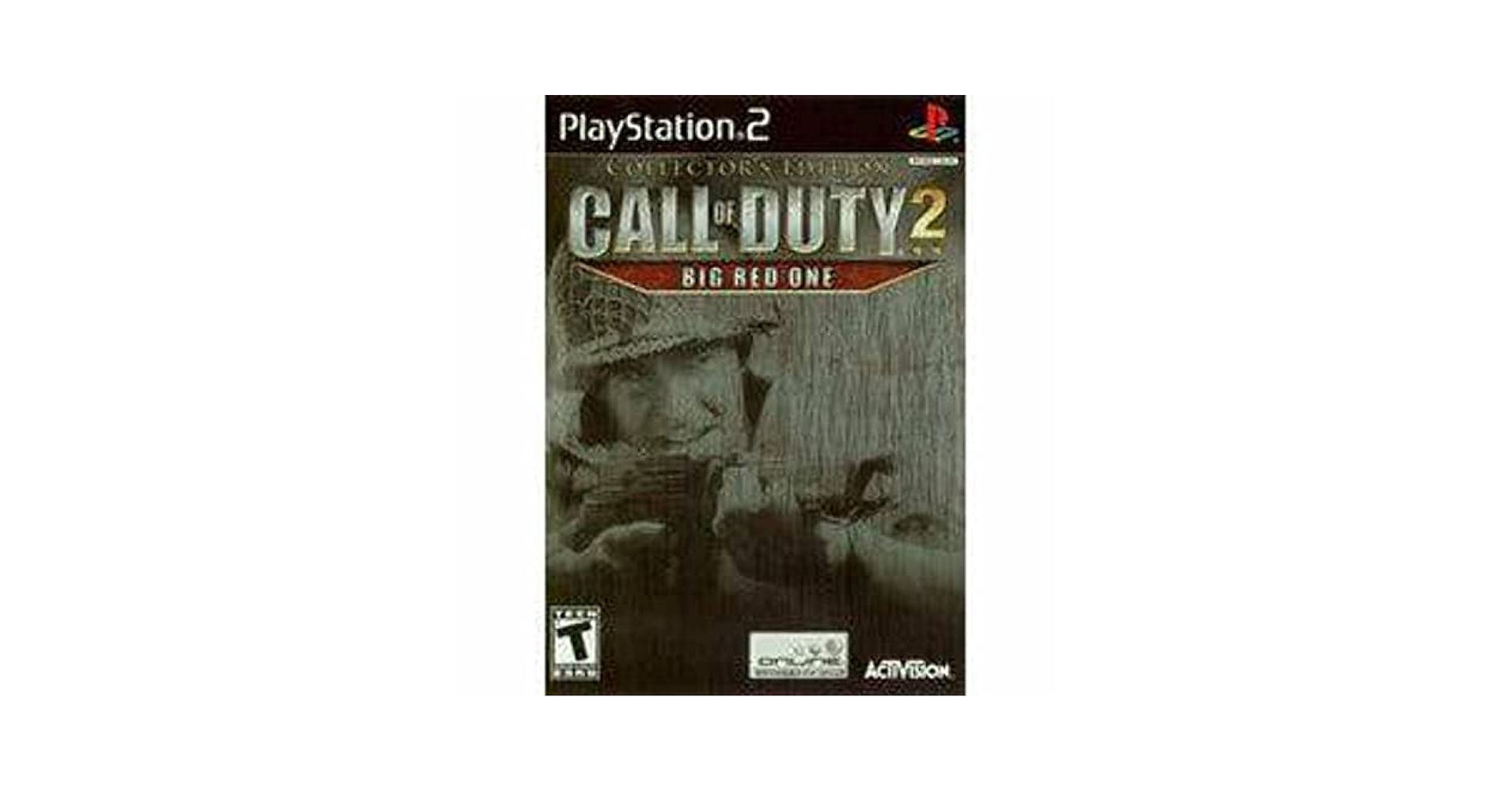 【PS2 レア物CoD 2作品】CoD:ファイネストアワー、2 ビッグレッドワン PS2 レア物CoD 2作品】CoD:ファイネストアワー、2 ビッグレッドワン