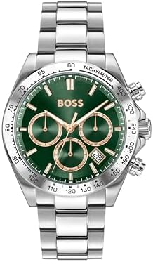 BOSS Chronograph Quarz Uhr für Herren Kollektion Hero 2.0 mit Ede...