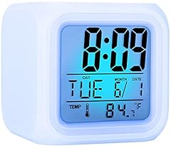 You Jabz 7 Color Changing Night Light Alarm Clock, Kid Digital Alarm Clocks with Snooze, Alarm item photo You Jabz 7 Color Changing Night Light Alarm Clock, Kid Digital Alarm Clocks with Snooze, Alarm item