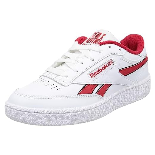 Reebok Club C Revenge, Zapatillas de Deporte, Hombre, FTWWHT/VECRED/Black, 38.5 EU