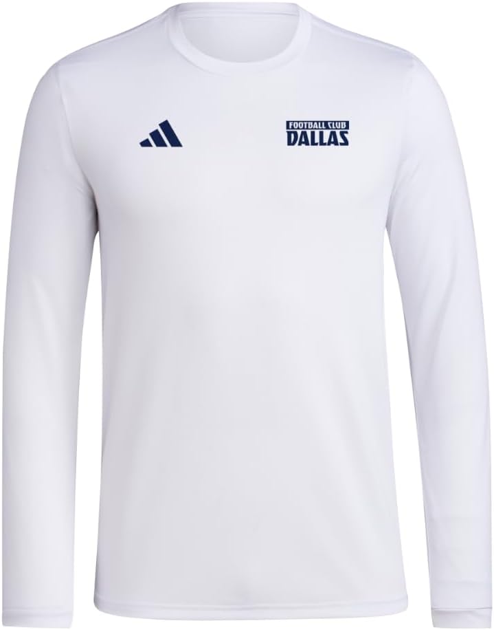 Adidas Mens Fc Dallas Pre-Game Long Sleeve T-Shirt