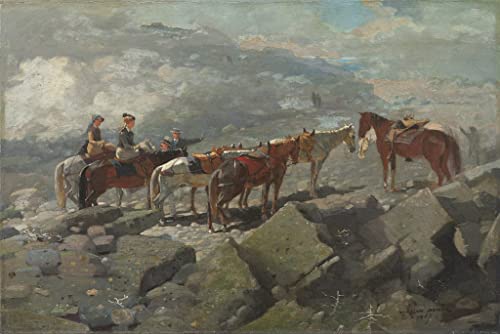 Affiches d'Art Mont Washington Winslow Homer pour Décoration Salon